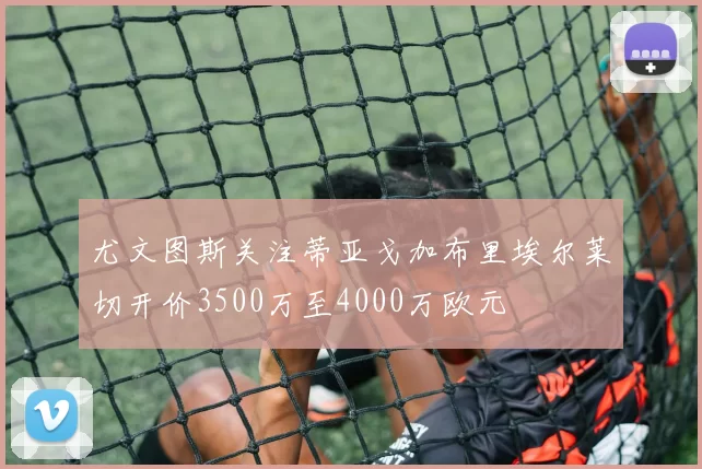 尤文图斯关注蒂亚戈加布里埃尔莱切开价3500万至4000万欧元
